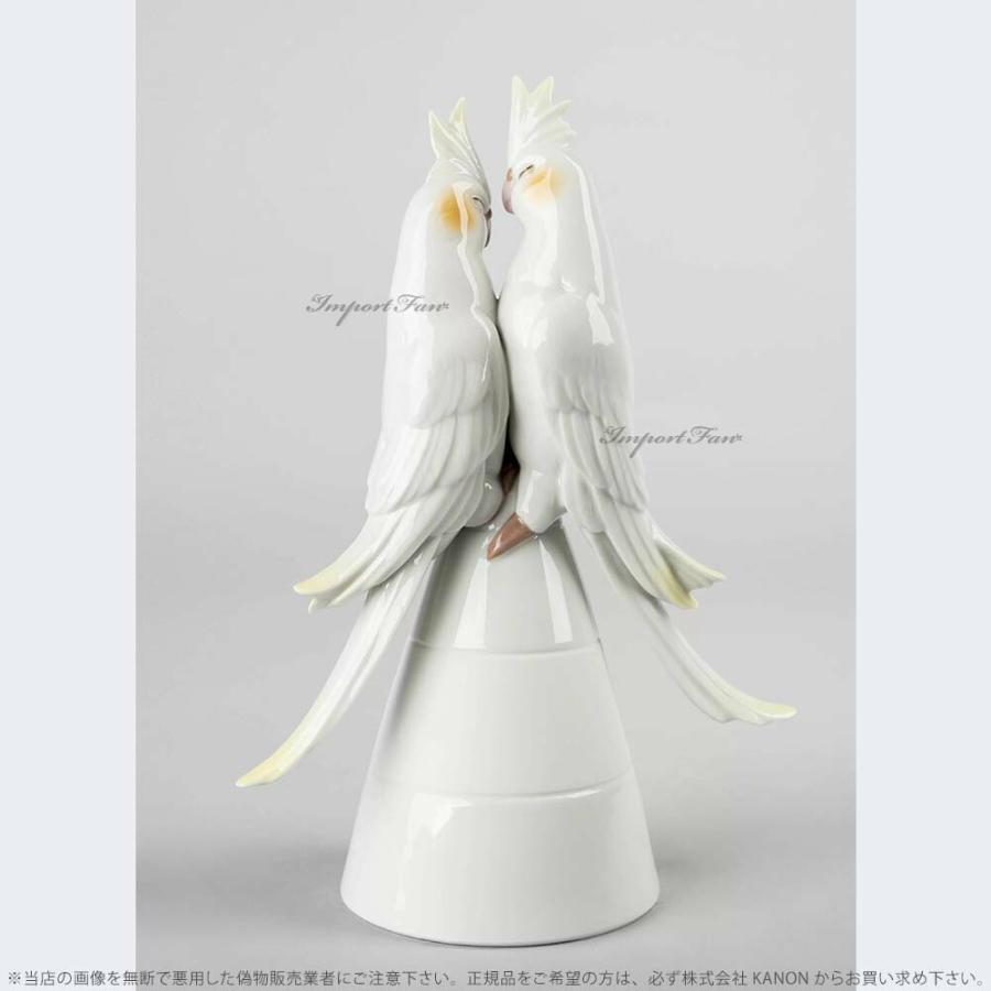 LLADRO リヤドロ 恋するオカメインコ 鳥 カップル 置物 01009447 LLADRO リヤドロ 恋するオカメインコ 鳥 カップル 置物 01009447