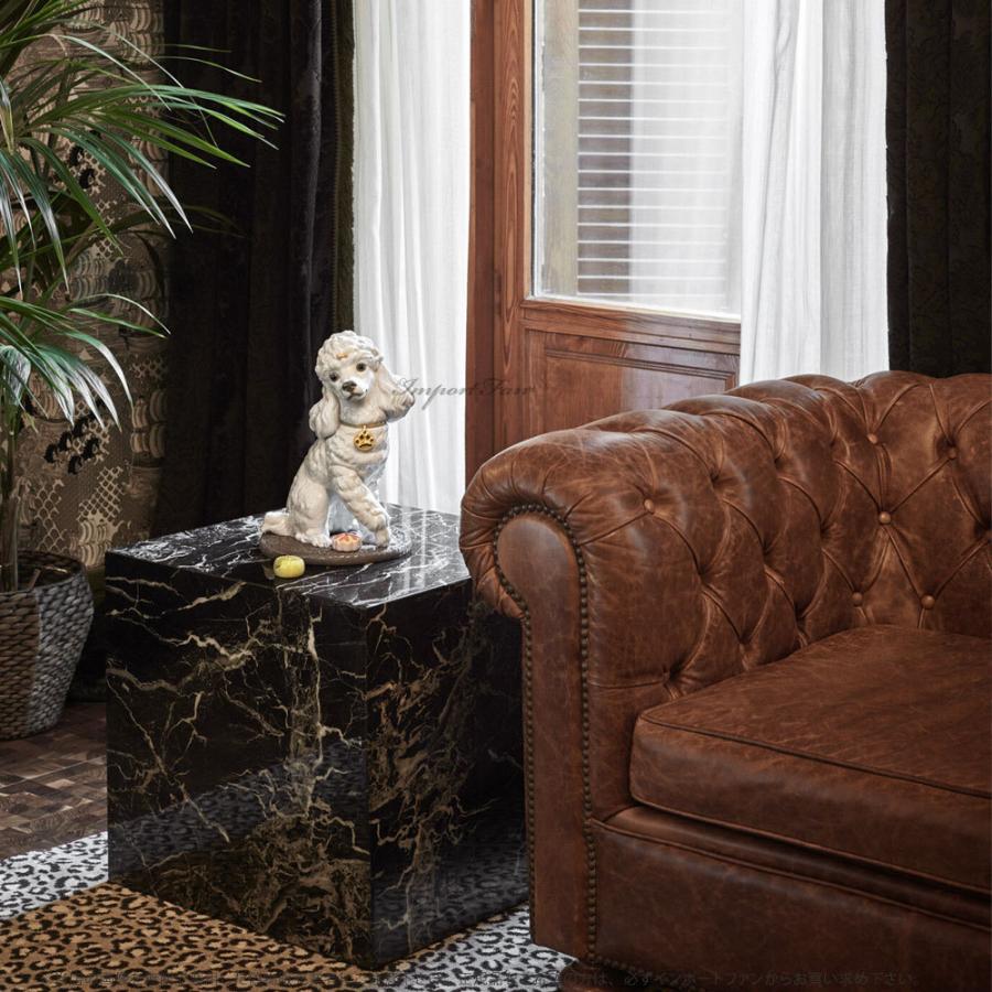リヤドロ プードル 和菓子 お茶会 犬 01009472 LLADRO Poodle with Mochis Dog □の画像