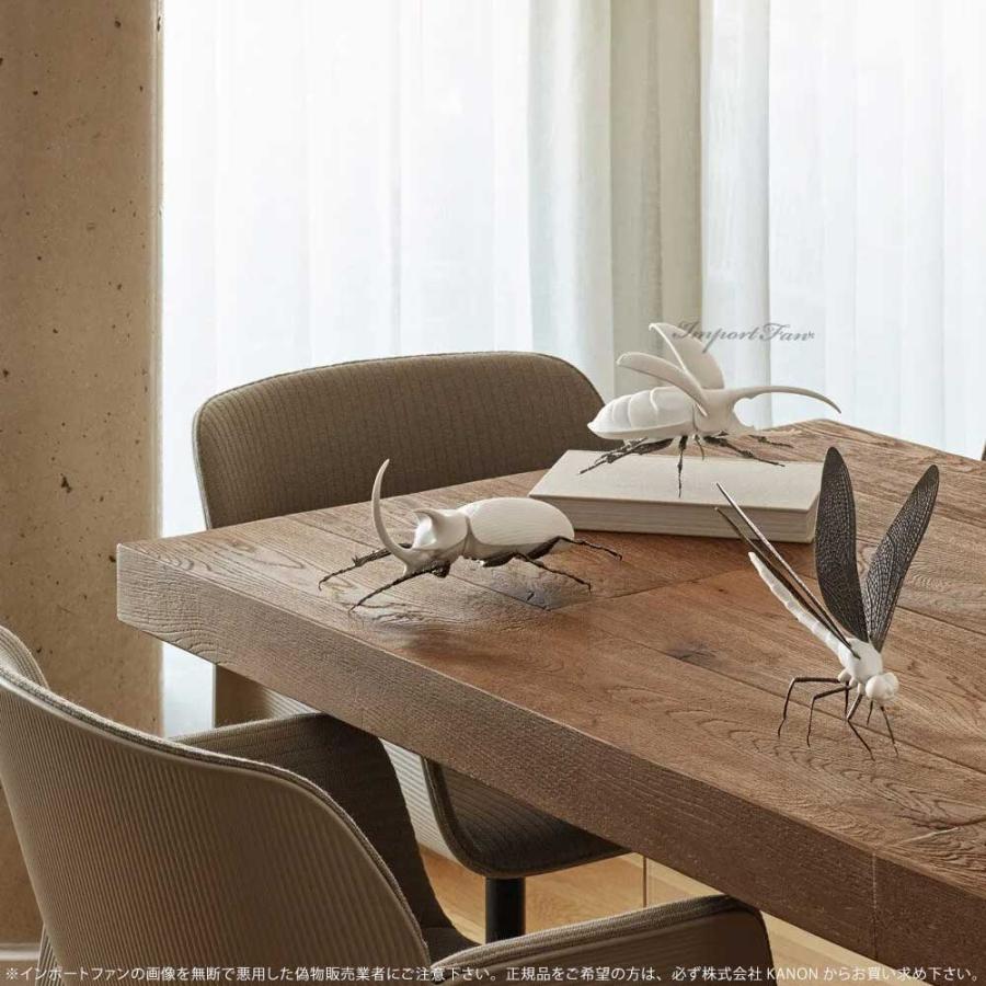 リヤドロ ヘラクレスオオカブト カブトムシ マットホワイト 昆虫 置物 01009448 LLADRO ギフト プレゼント  □の画像