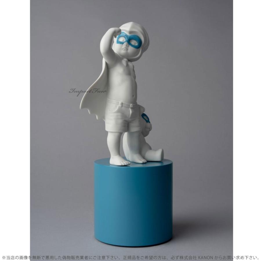 リヤドロ 僕はヒーロー　強い　男の子　少年 01009482 LLADRO I have Super Powers ギフト プレゼント □_1