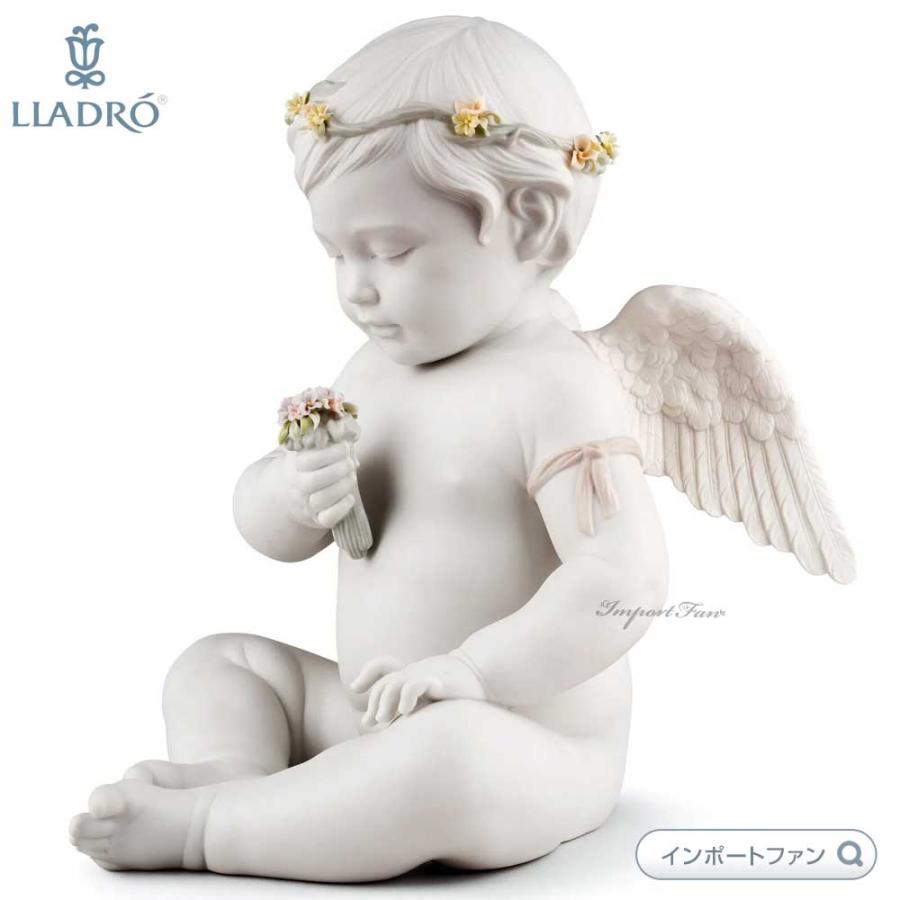 LLADRO リヤドロ 天空の花遊び 天使 エンジェル 置物 01009530 LLADRO リヤドロ 天空の花遊び 天使 エンジェル 置物 01009530