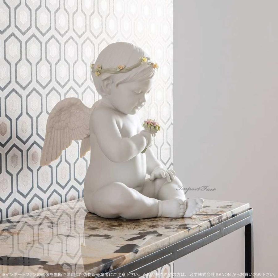 LLADRO リヤドロ 天空の花遊び 天使 エンジェル 置物 01009530 LLADRO リヤドロ 天空の花遊び 天使 エンジェル 置物 01009530