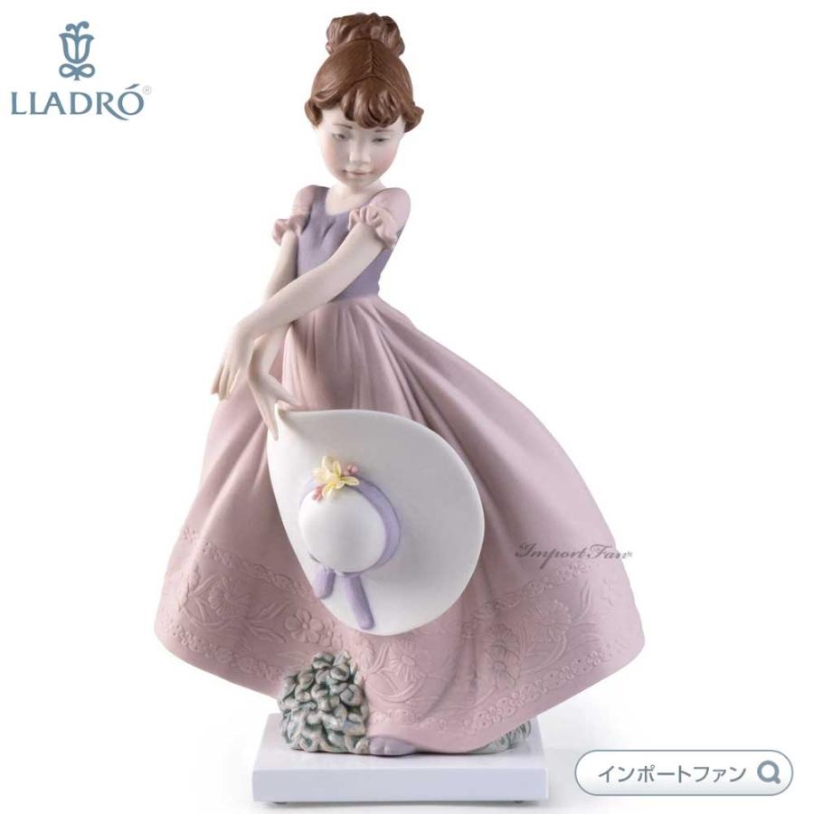 LLADRO リヤドロ 風と麦わら帽子 アニュアルピース 少女 置物 LLADRO リヤドロ 風と麦わら帽子 アニュアルピース 少女 置物