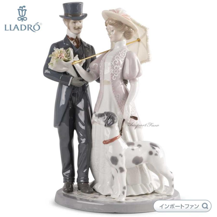 LLADRO リヤドロ ロマンティックな散歩 ダルメシアン 恋人 LLADRO リヤドロ ロマンティックな散歩 ダルメシアン 恋人