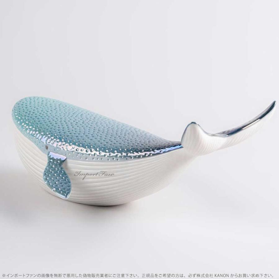 リヤドロ クジラ 鯨 海 動物 01009569 LLADRO Whaleの画像