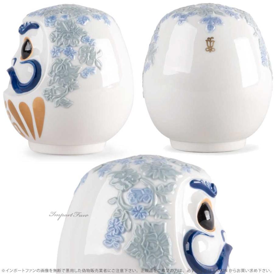 美品☆リヤドロ だるま 幸運 開運 合格祈願 大願成就 招福 縁起物 楽天