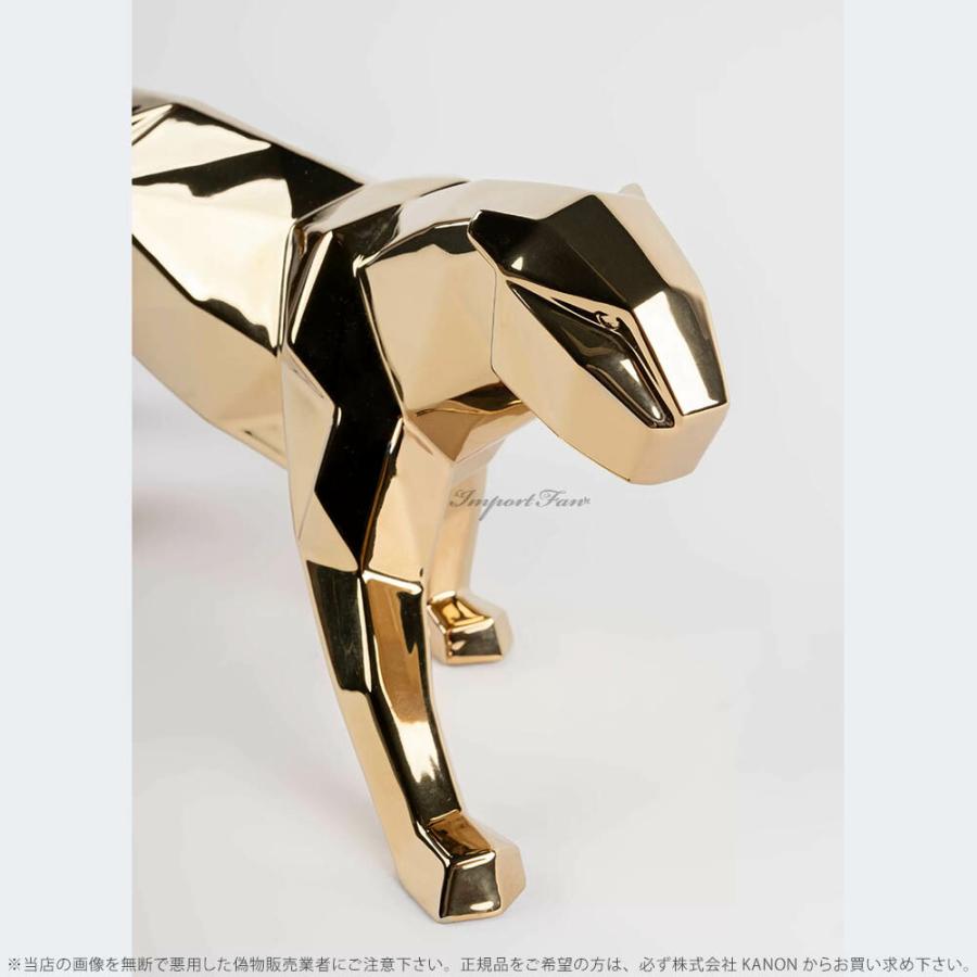 リヤドロ 折り紙 パンサー Origami ゴールド 豹 ヒョウ 01009580 LLADROの画像