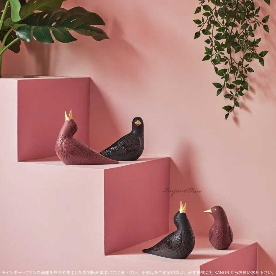 LLADRO リヤドロ ムクドリ 1 ブラック 黒 鳥 01009676 ギフト