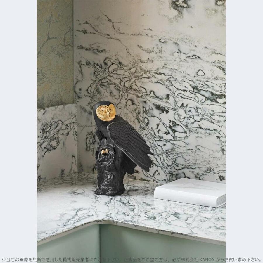 LLADRO（リヤドロ） フクロウ ボールド・ブラック 限定版 鳥 干支