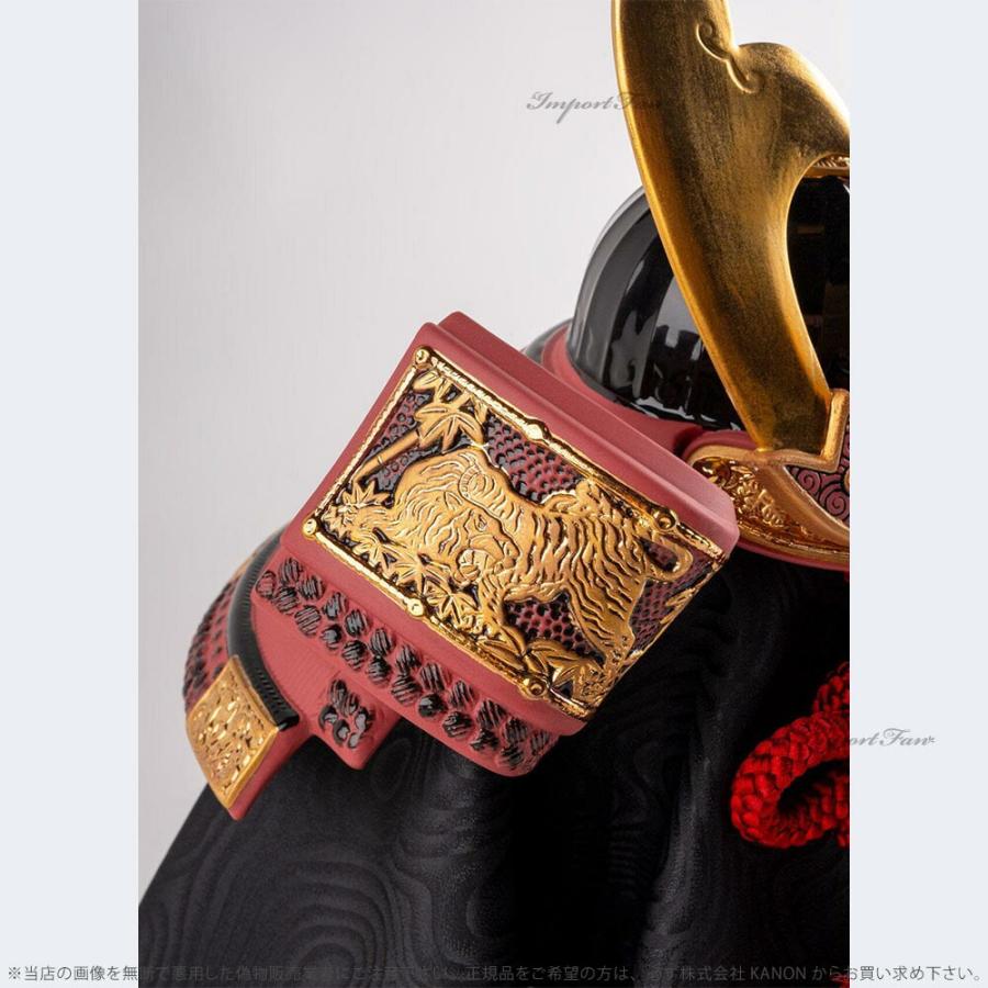 LLADRO（リヤドロ） 兜 龍虎 五月人形 節句 01013050 LLADRO Samurai