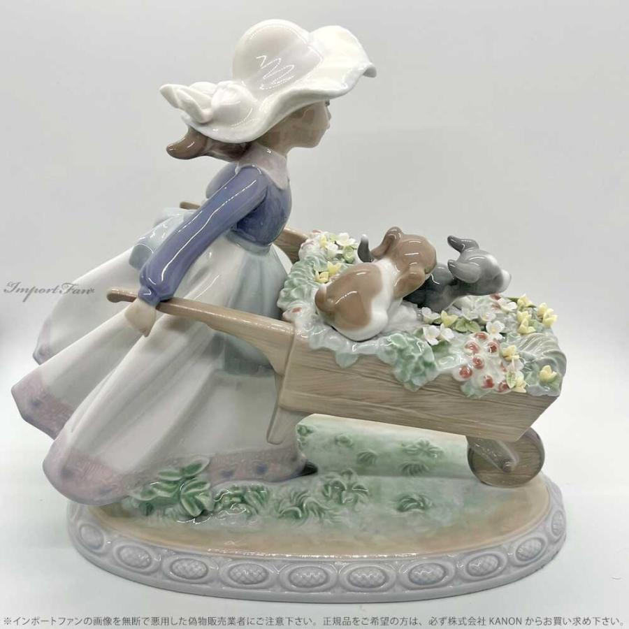 リヤドロ 乗せてあげる 少女 子犬 01005460 LLADRO ギフト プレゼント