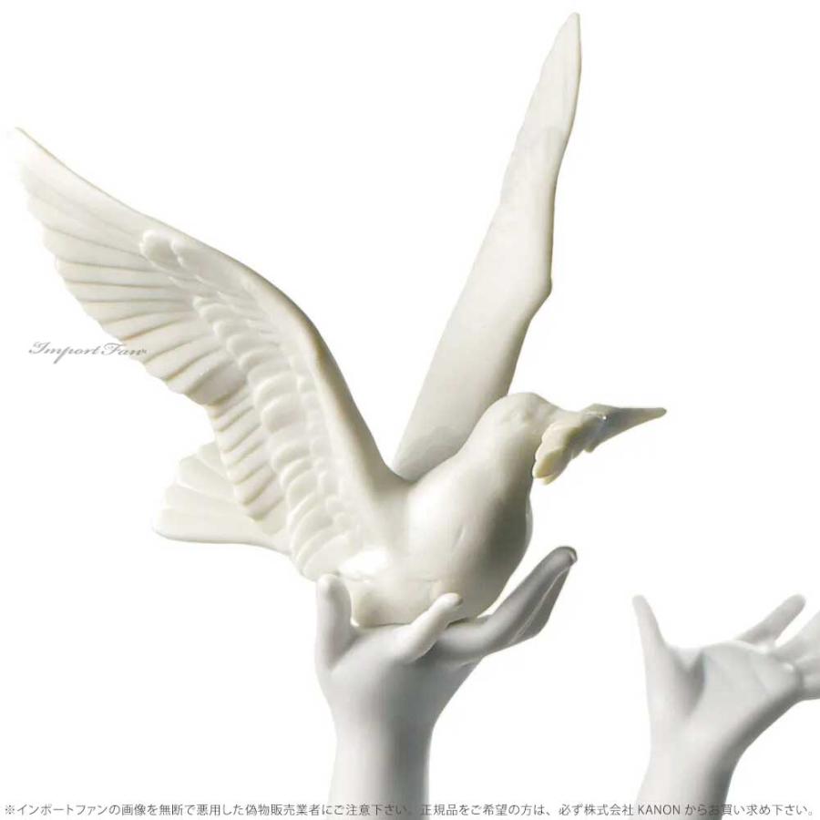 LLADRO リヤドロ 平和を求めて 鳩 ハト マットホワイト 裸婦 LLADRO リヤドロ 平和を求めて 鳩 ハト マットホワイト 裸婦