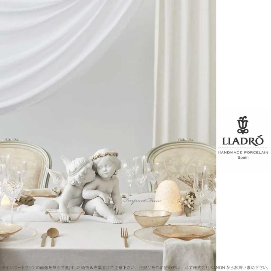 LLADRO（リヤドロ） エロスとプシュケー 天使 古代神話 置物 01009128