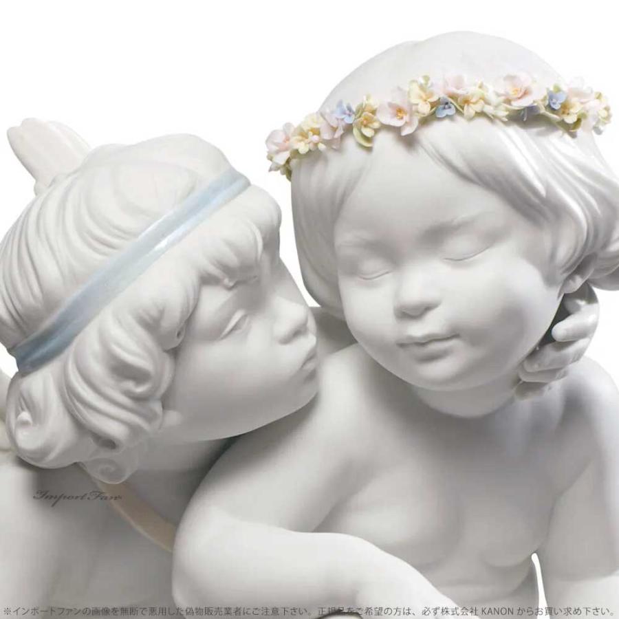 LLADRO（リヤドロ） エロスとプシュケー 天使 古代神話 置物 01009128