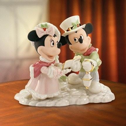 Disney レノックス LENOX ミッキーとミニーのクリスマスキャロル