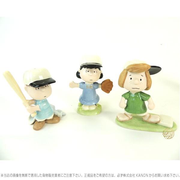 レノックス スヌーピー ピーナッツ ベースボール 野球 置物6点 レノックス スヌーピー ピーナッツ ベースボール 野球 置物6点