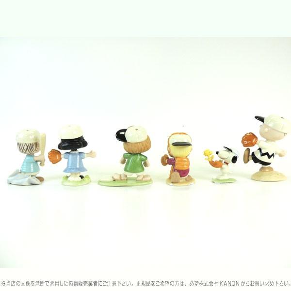 レノックス スヌーピー ピーナッツ ベースボール 野球 置物6点 レノックス スヌーピー ピーナッツ ベースボール 野球 置物6点
