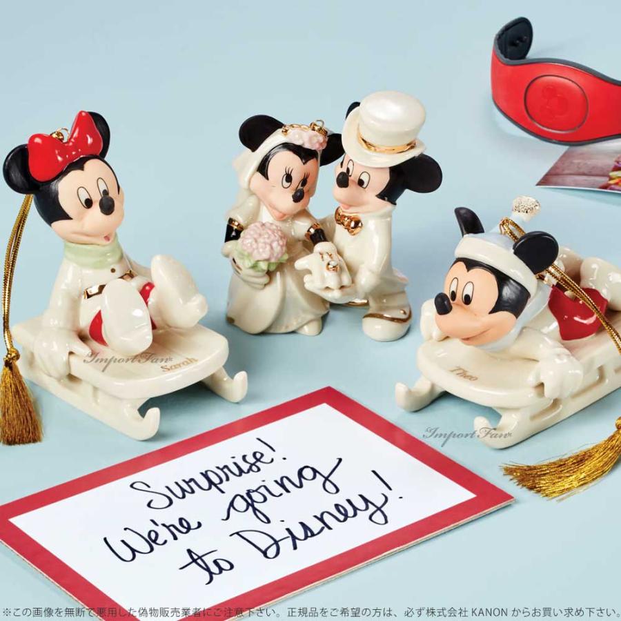 レノックス　LENOX ディズニー　ミッキーミニー　結婚式　新品未使用 Disney（ディズニー） レノックス ミッキー ミニーの夢のウェディング
