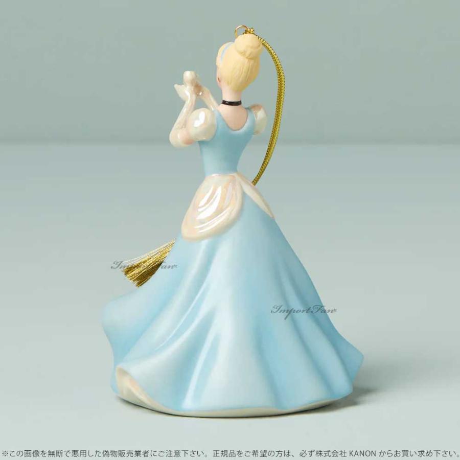レノックス ディズニー シンデレラとガラスの靴 オーナメント LENOX Disney Princess Cinderella with Glass Slipper Ornament 892487 □｜importfan｜04
