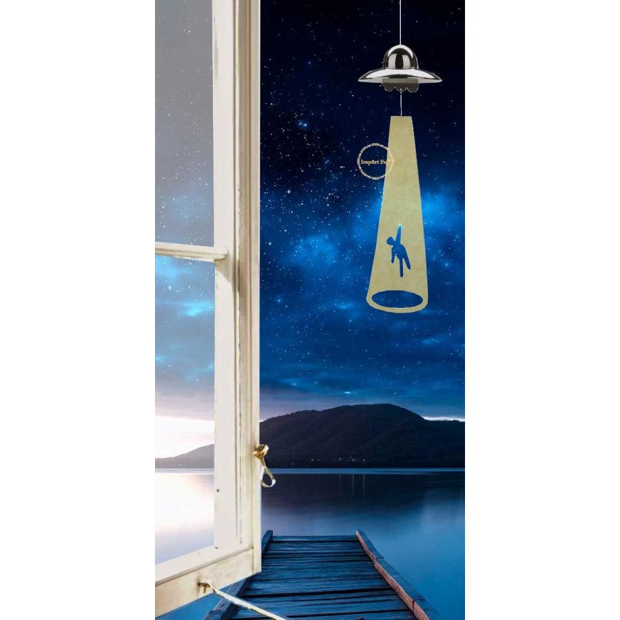 能作 風鈴 UFO おもしろ ユニーク 真鍮 日本製 : インポートファン