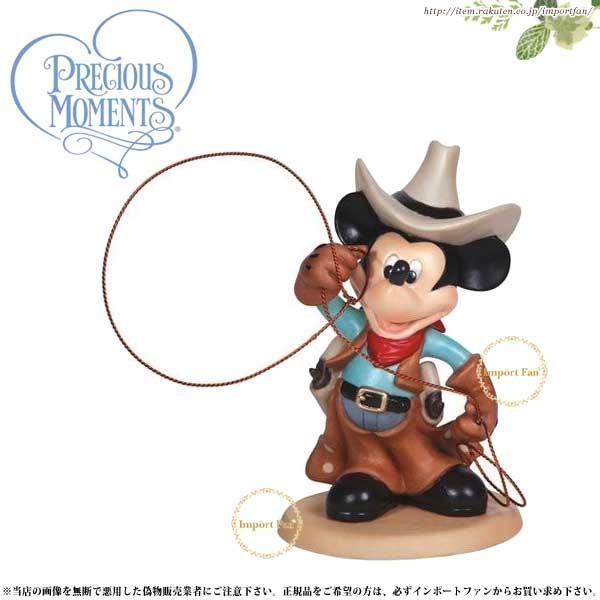 プレシャスモーメンツ ミッキー カウボーイ Cowboy Mickey 132708 ディズニー Precious Moments