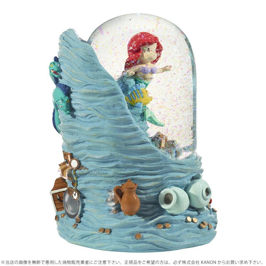 プレシャスモーメンツ リトル・マーメイド アリエル 海の宝物 スノードーム オルゴール ディズニー201114 Disney Sea  Treasures Ariel Snow Globe Precious Mo…