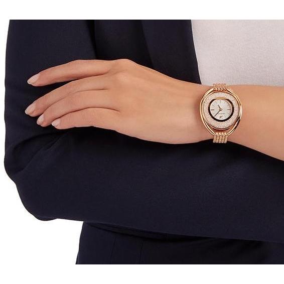 SWAROVSKI スワロフスキー クリスタリン オーバル ローズゴールド 