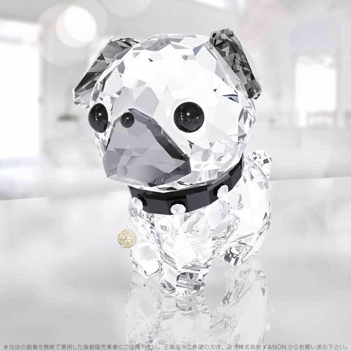 スワロフスキー パピー ロキシー パグ 犬 5063333 Swarovski Puppy Roxy The Pug  置物 クリスマス ギフト プレゼント 即納｜importfan｜05