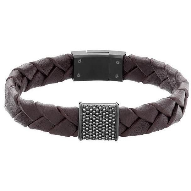スワロフスキー メンズ キャプチャー ブレスレット ブラウン Swarovski Capture Bracelet Sw インポートファン 通販 Yahoo ショッピング