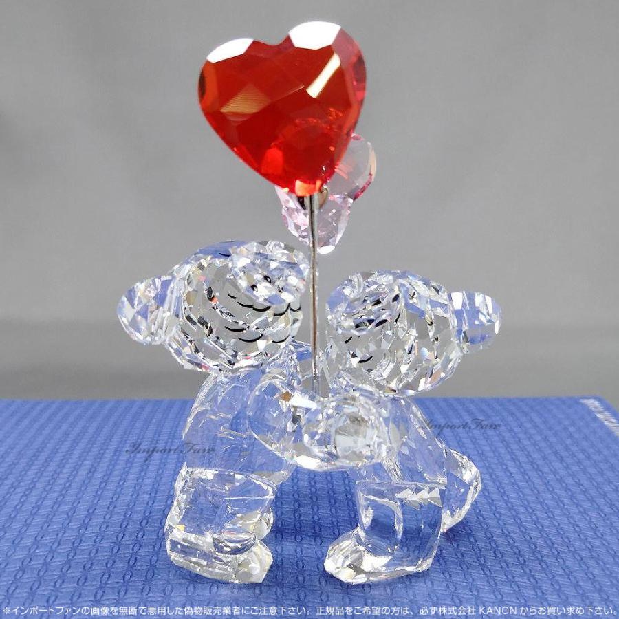 SWAROVSKI スワロフスキー クリスベア ハートバルーン 幸せな SWAROVSKI スワロフスキー クリスベア ハートバルーン 幸せな