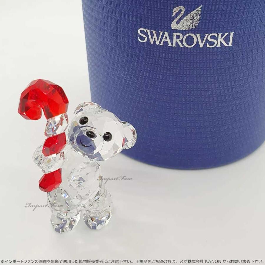 SWAROVSKI キャンディケインベア2016クリスマスクリスタル