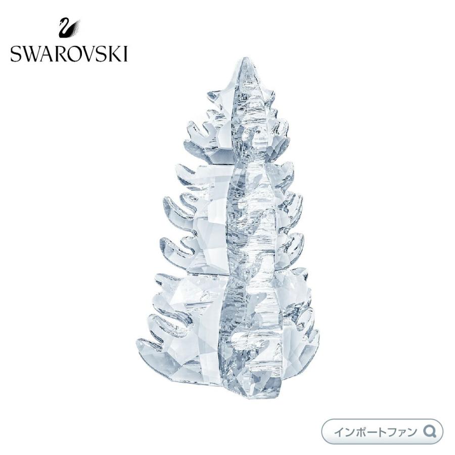 SWAROVSKI ガラス鐘 松の木とシカ クリスマスツリー 【公式通販】