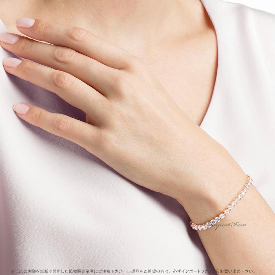 スワロフスキー テニス デラックス ブレスレット ローズゴールド 5464948 Swarovski □