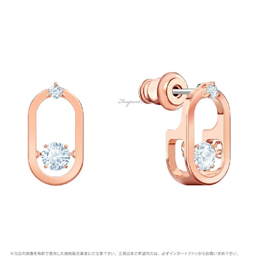 スワロフスキー スパークリングダンス ピアス ローズゴールド 5468118 Swarovski クリスマス ギフト □ スワロフスキー スパークリングダンス ピアス ローズゴールド Swarovski クリスマス ギフト
