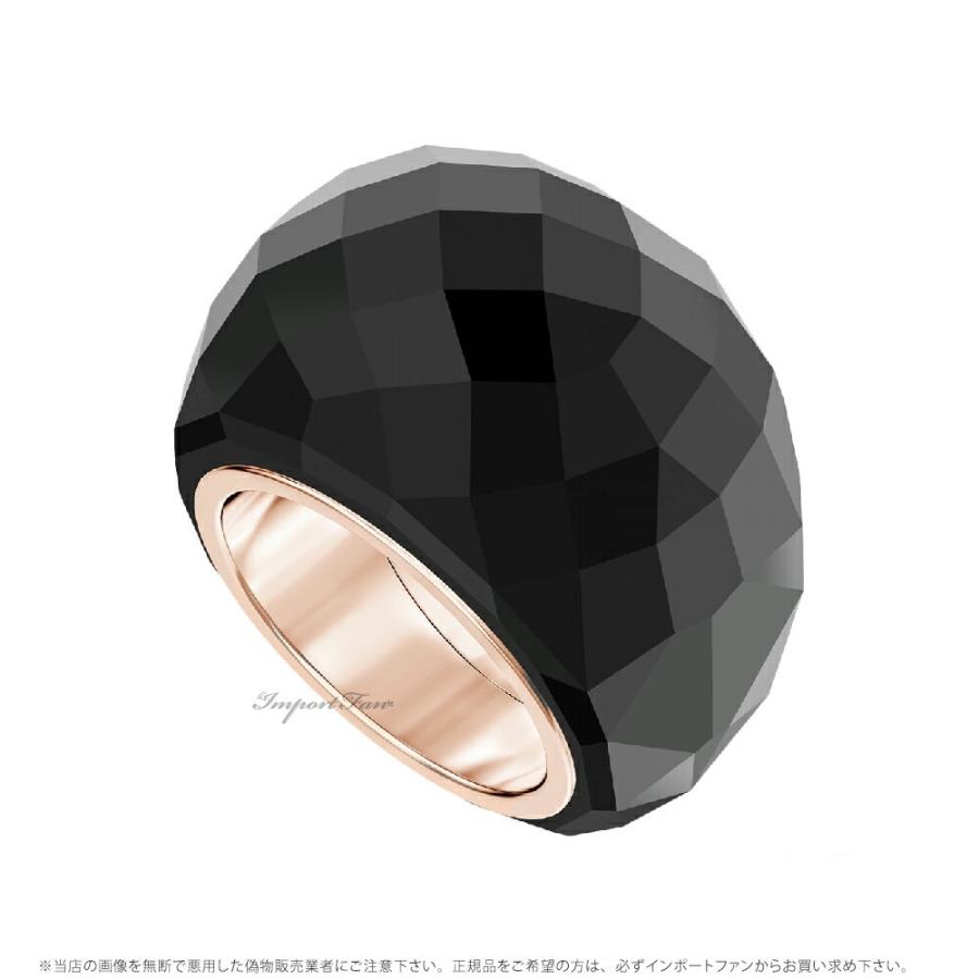 SWAROVSKI スワロフスキー ニルヴァーナ リング 指輪 ブラック SWAROVSKI スワロフスキー ニルヴァーナ リング 指輪 ブラック