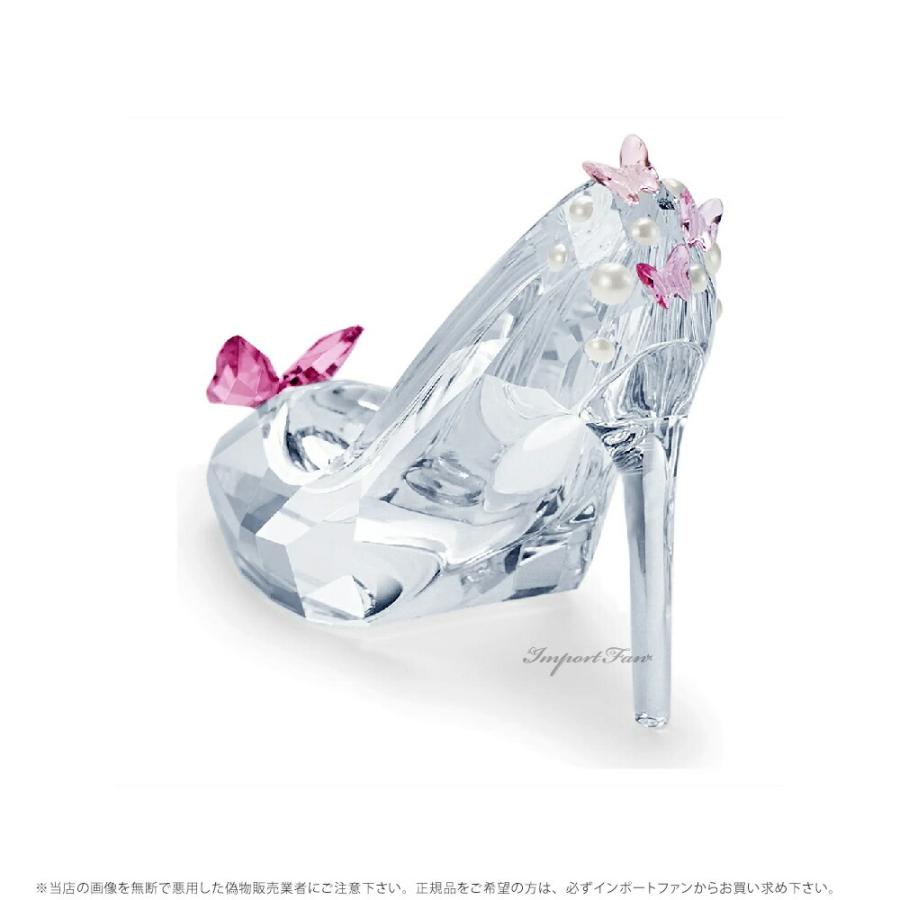 SWAROVSKI スワロフスキー　ガラスの靴　ハイヒールとチョウ　置物 楽天市場】スワロフスキー 蝶のついたガラスの靴 5493714