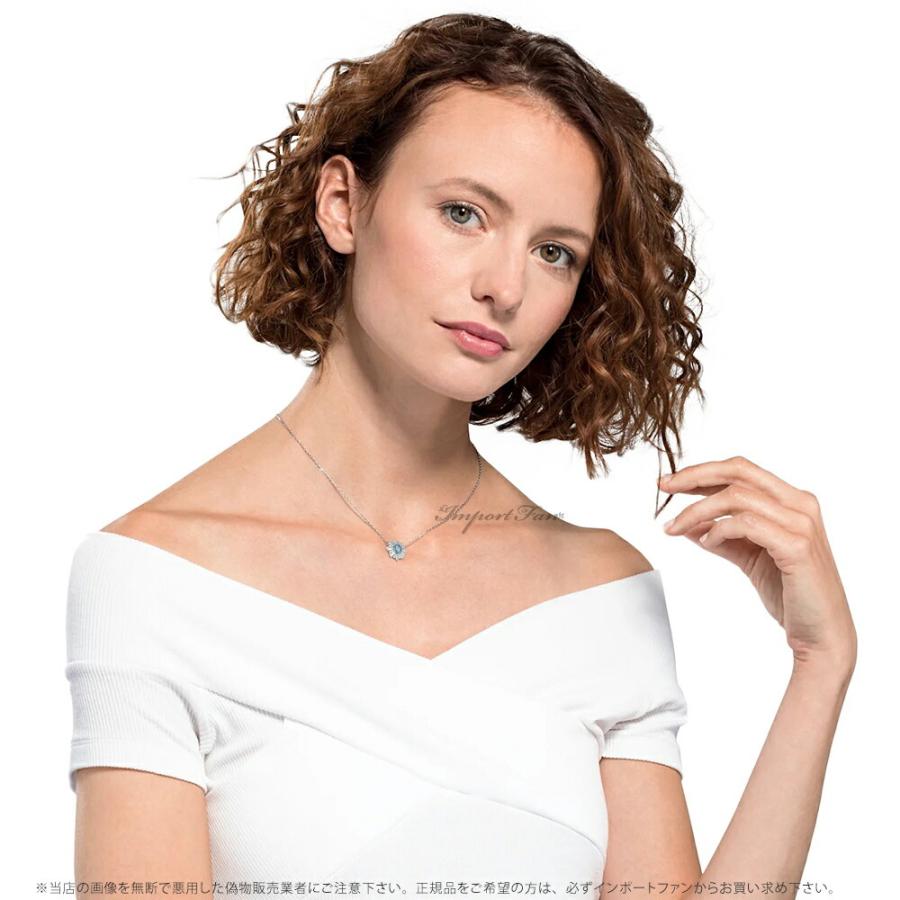 SWAROVSKI スワロフスキー サンシャイン 太陽 ペンダント ブルー 