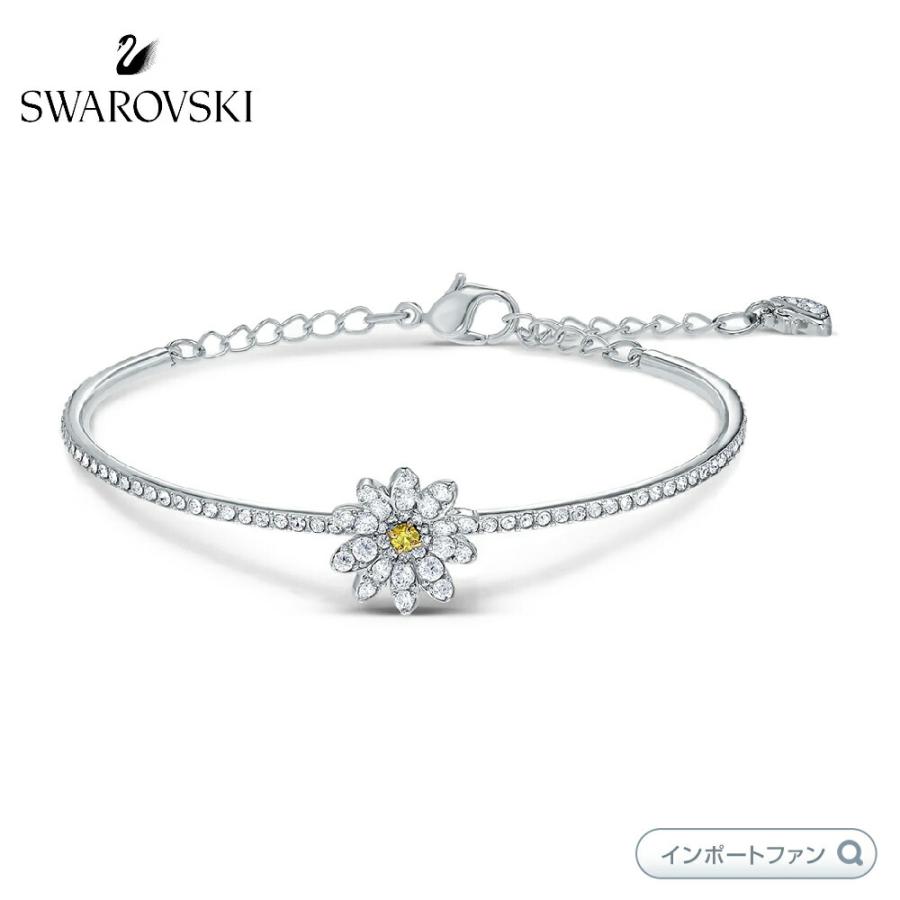 スワロフスキー エターナルフラワー 花 バングル イエロー Swarovski クリスマス ギフト Sw インポートファン 通販 Yahoo ショッピング