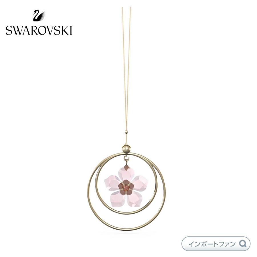 【内祝い】 桜 テイルズ ガーデン スワロフスキー 花 5557804 ボールオーナメント フラワー オブジェ、置き物