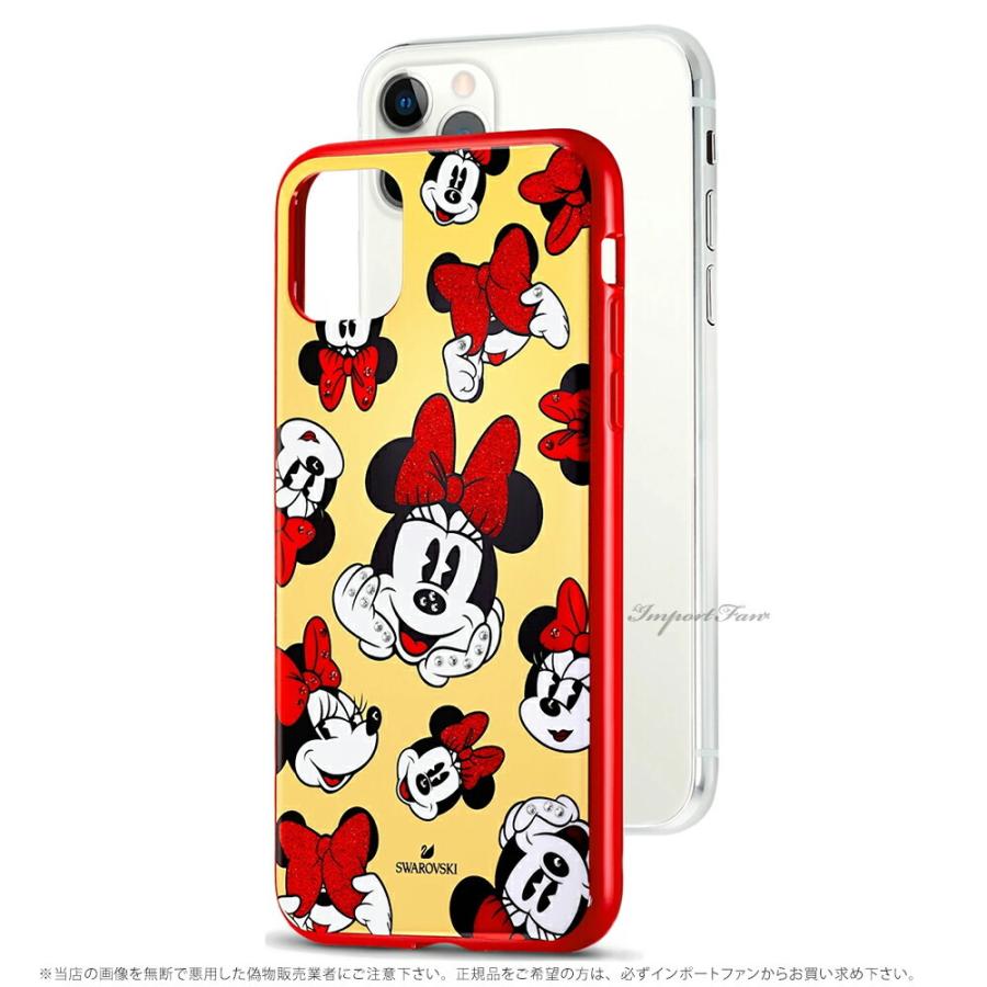 スワロフスキー ミニー スマートフォン Iphone11 Pro Max ケース カバー付き ディズニー Swarovski Sw インポートファン 通販 Yahoo ショッピング