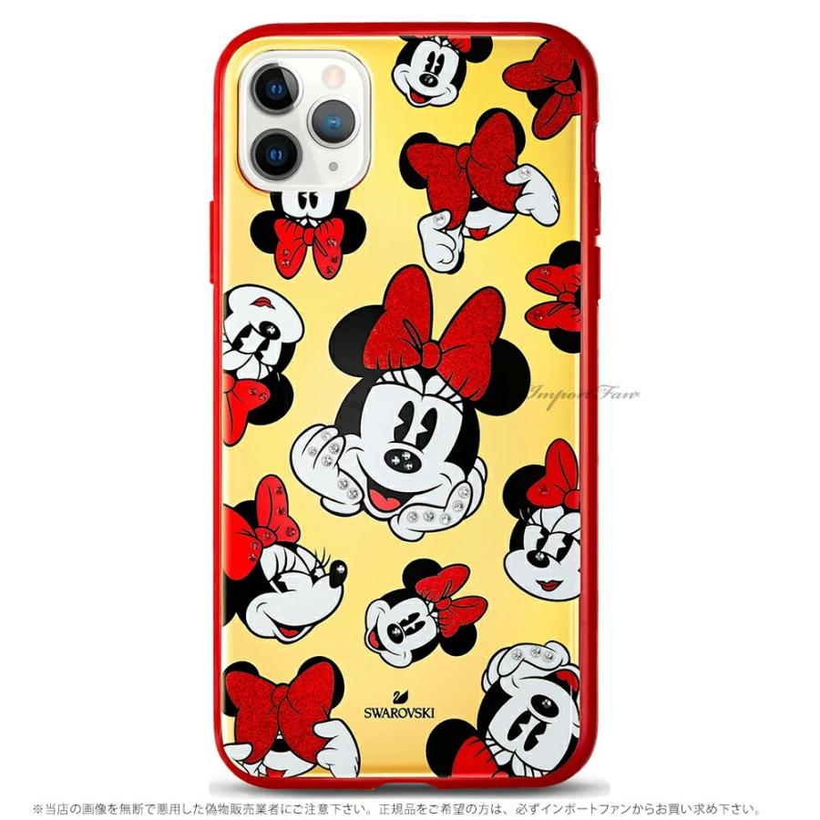 スワロフスキー ミニー スマートフォン Iphone11 Pro Max ケース カバー付き ディズニー Swarovski Sw インポートファン 通販 Yahoo ショッピング