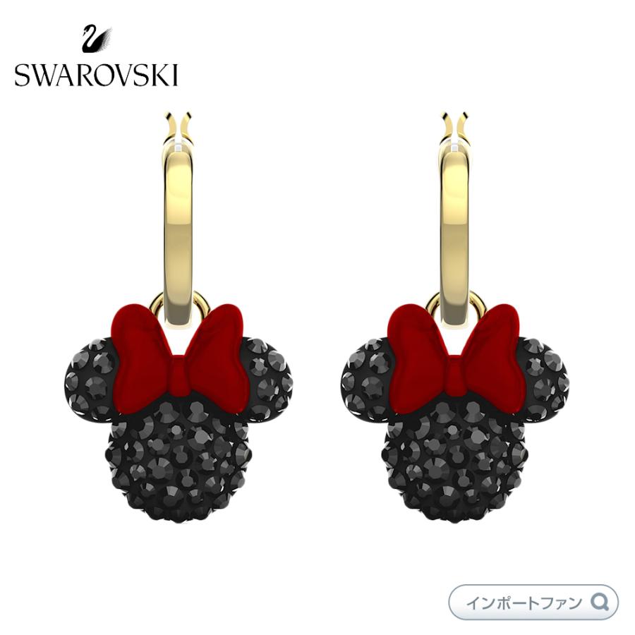 スワロフスキー ミニー フープピアス ディズニー Swarovski Sw インポートファン 通販 Yahoo ショッピング