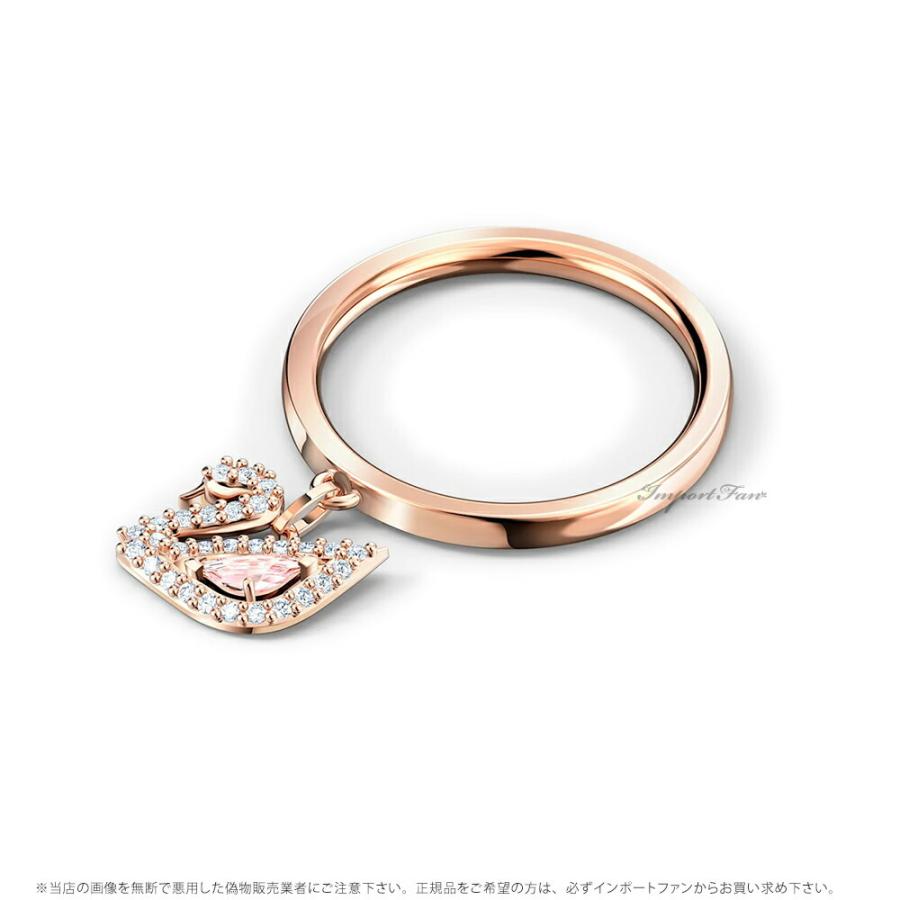 SWAROVSKI スワロフスキー ダズリング スワン 白鳥 リング 指輪 SWAROVSKI スワロフスキー ダズリング スワン 白鳥 リング 指輪