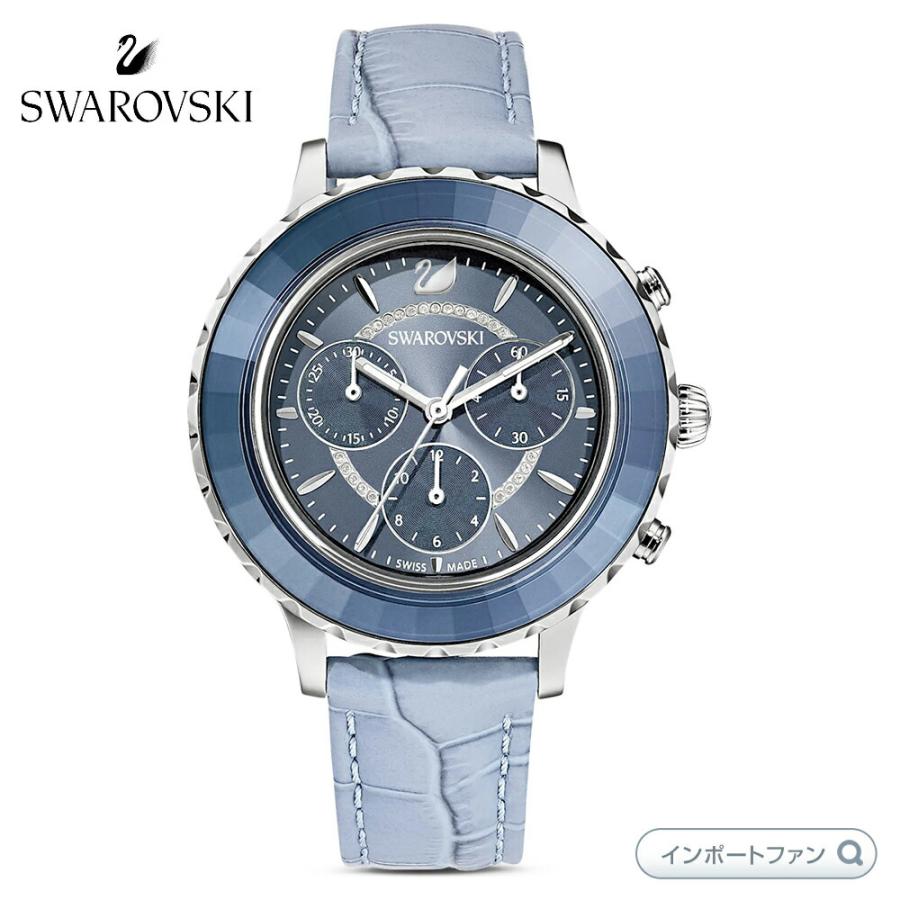 【未使用】Swarovski Octea　腕時計　ブルー Amazon.co.jp: Swarovski Octea Lux クリスタルウォッチコレクション