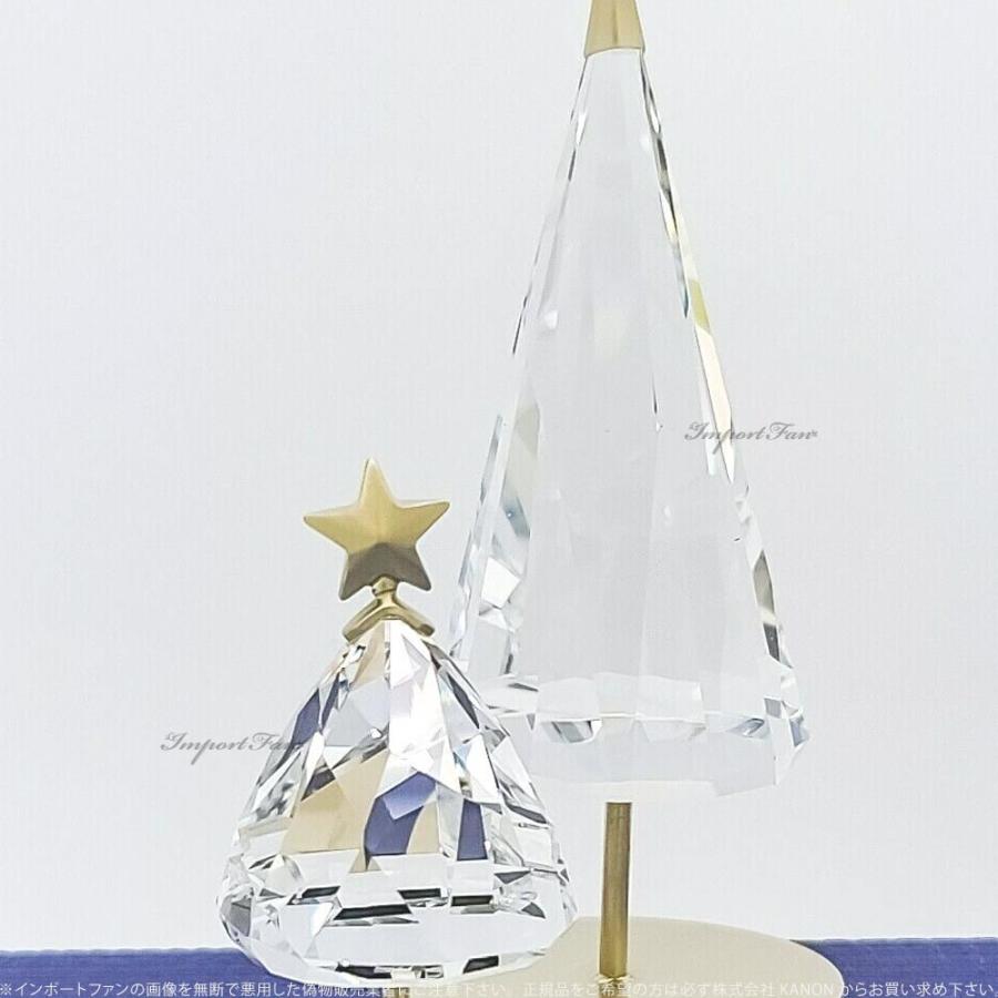 スワロフスキー　置物　クリスマスツリーデュオ SWAROVSKI スワロフスキー ホリデーマジック クリスマスツリー デュオ