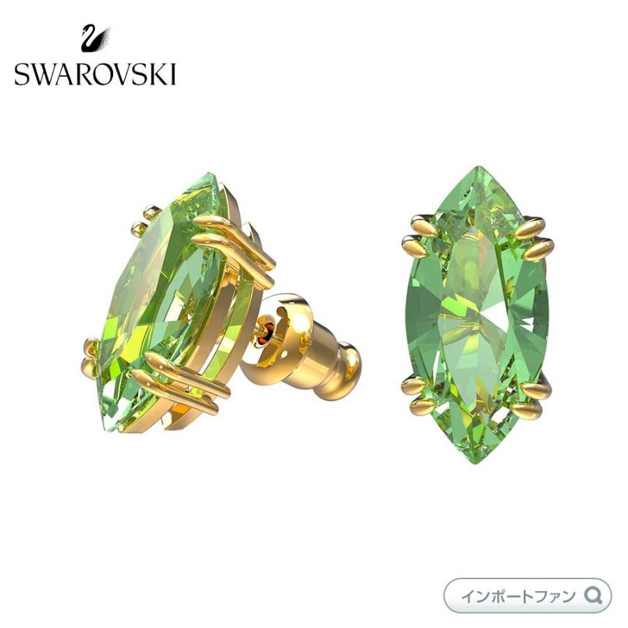 SWAROVSKI スワロフスキー ジェマ スタッドピアス グリーン 5614453 