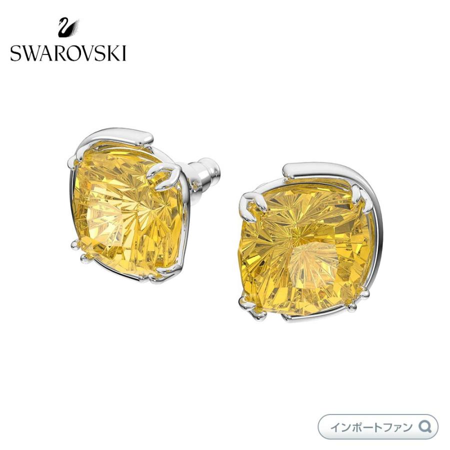 Swarovski Harmonia スタッドピアス クッションカット SWAROVSKI スワロフスキー ハルモニア スタッドピアス