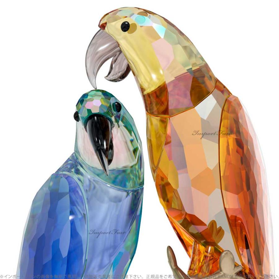SWAROVSKI スワロフスキー ジャングルビート オウム 2羽セット SWAROVSKI スワロフスキー ジャングルビート オウム 2羽セット