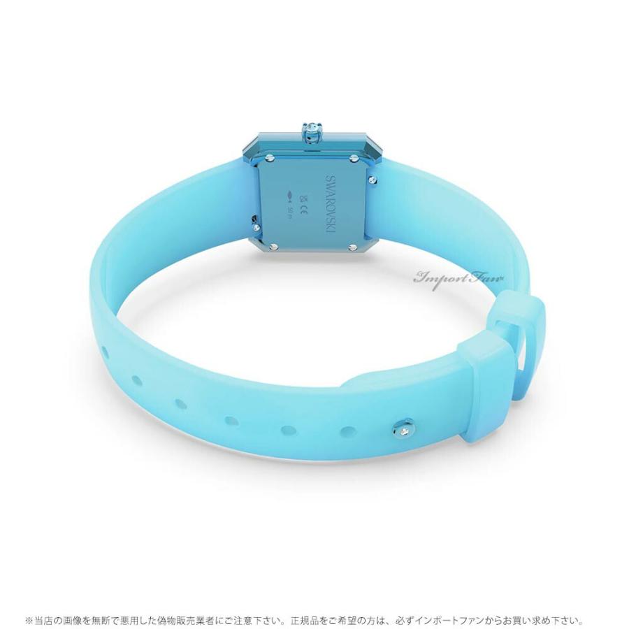 SWAROVSKI スワロフスキー ウォッチ 腕時計 ブルー 青 ラバー SWAROVSKI スワロフスキー ウォッチ 腕時計 ブルー 青 ラバー