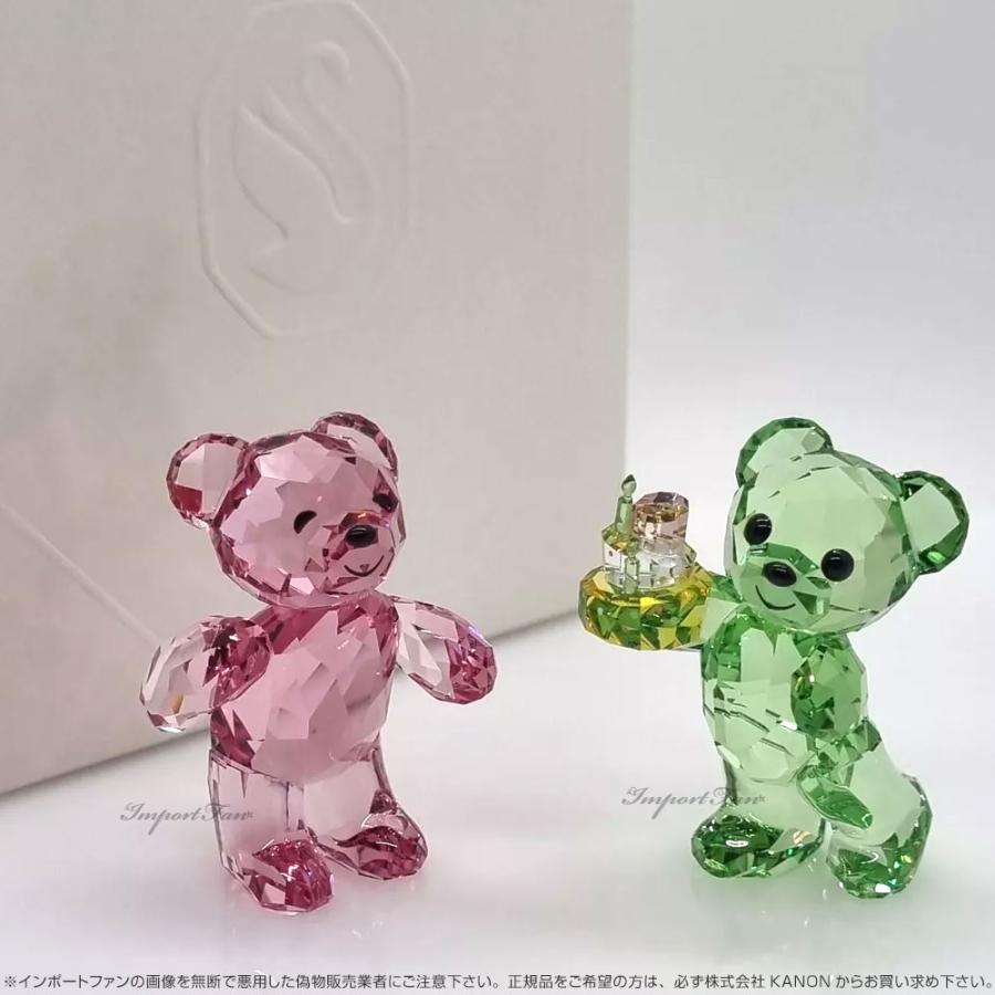 SWAROVSKI（スワロフスキー） クリスベア バースデーベア 2点セット